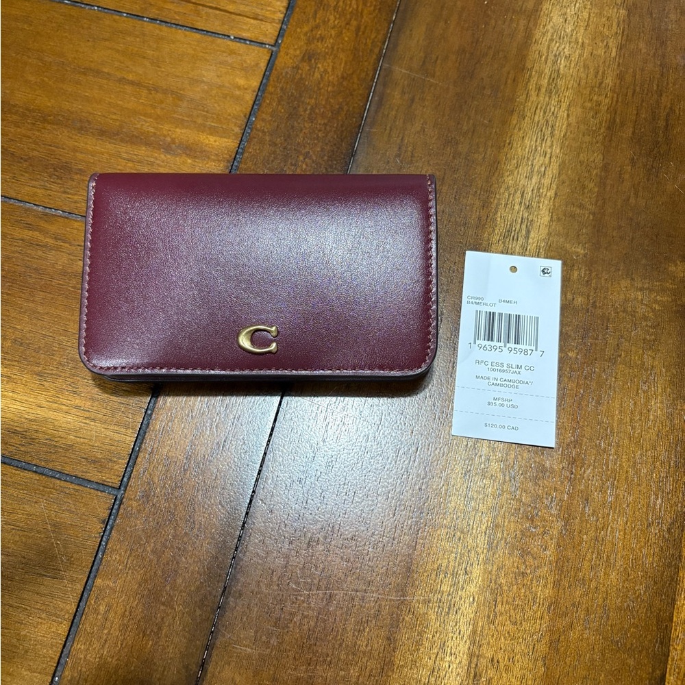 Coach essential card case